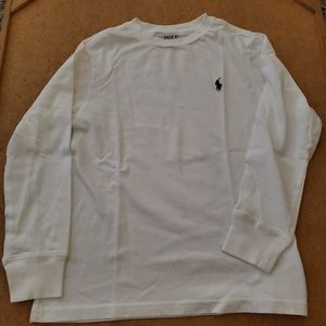 Boys like bg sleeve white t-shirt